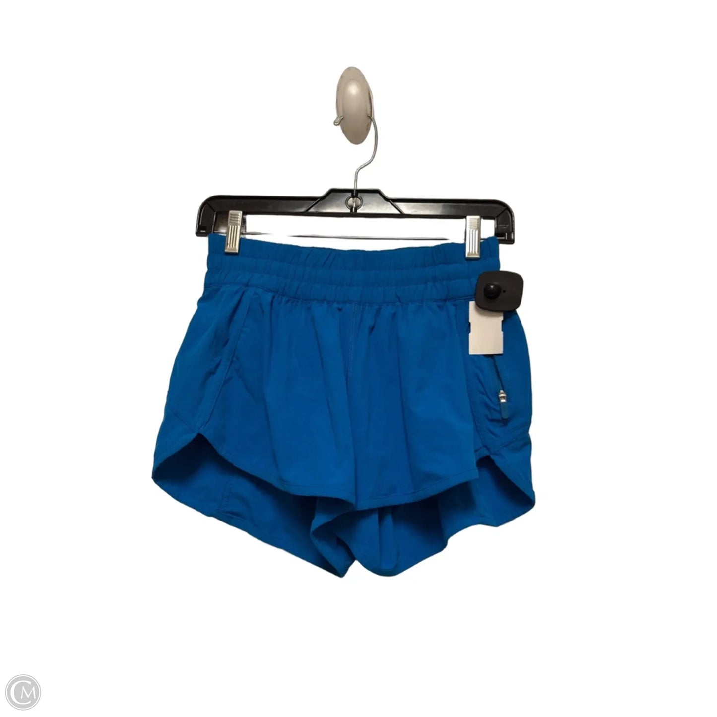 Athletic Shorts By Lululemon In Blue, Size: 6