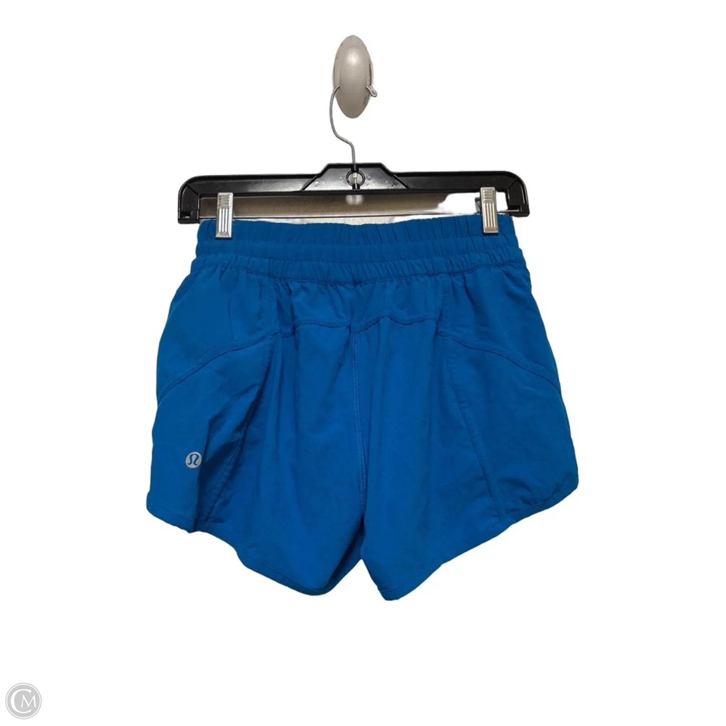 Athletic Shorts By Lululemon In Blue, Size: 6
