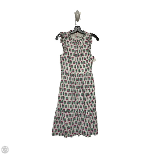 Dress Casual Midi By J. Crew In Floral Print, Size: Xs