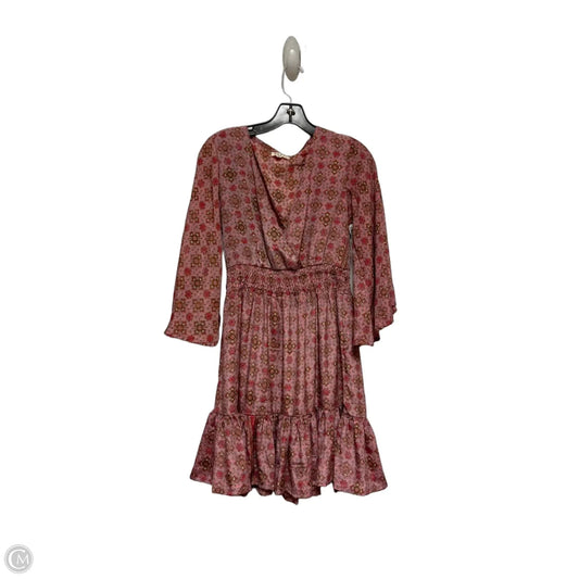 Dress Casual Short By Clothes Mentor In Pink, Size: S
