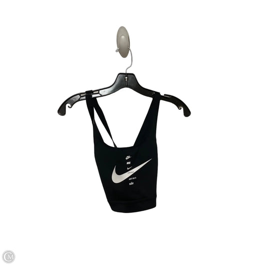 Athletic Bra By Nike Apparel In Black & White, Size: M