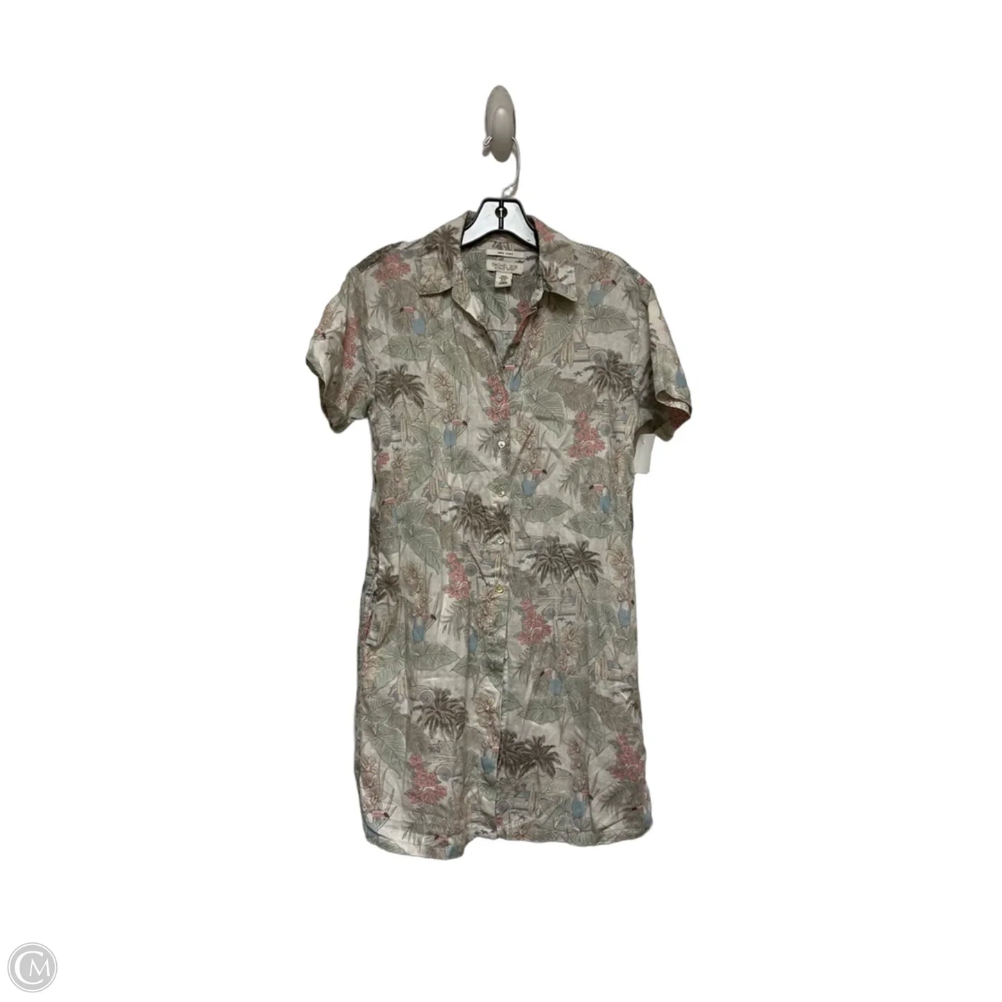 Dress Casual Short By Rachel Zoe In Tropical Print, Size: Xs