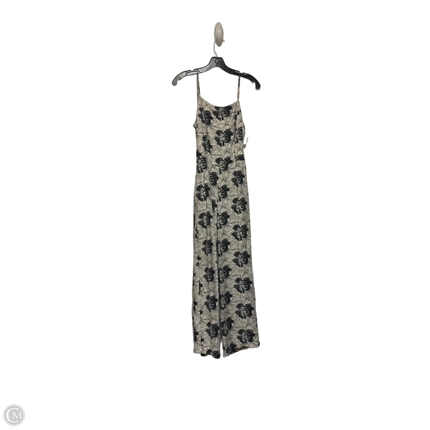 Jumpsuit By Monteau In Black & Cream, Size: M