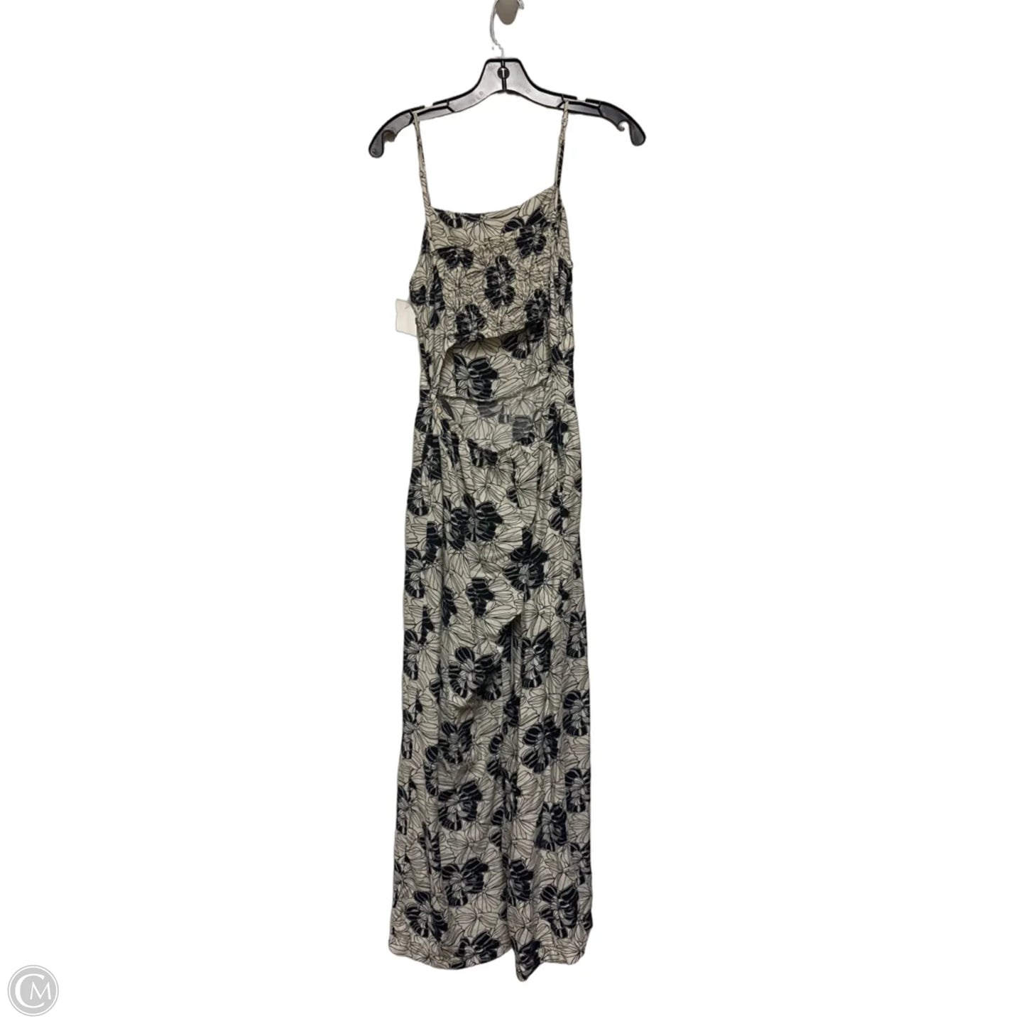 Jumpsuit By Monteau In Black & Cream, Size: M