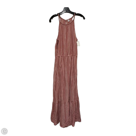 Dress Casual Maxi By Old Navy In Striped Pattern, Size: M