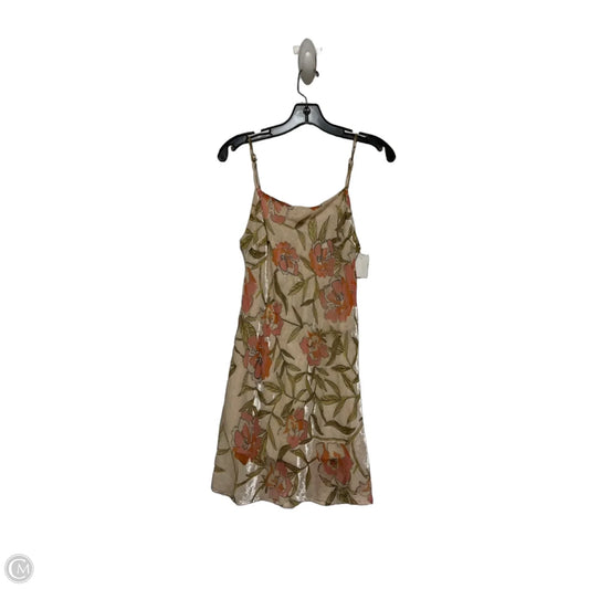 Dress Casual Short By Audrey In Floral Print, Size: S