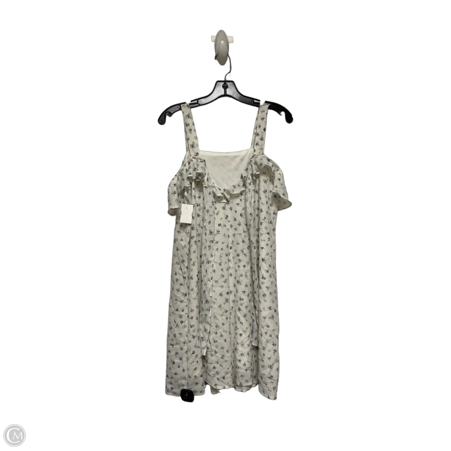 Dress Casual Short By Entro In Blue & White, Size: M