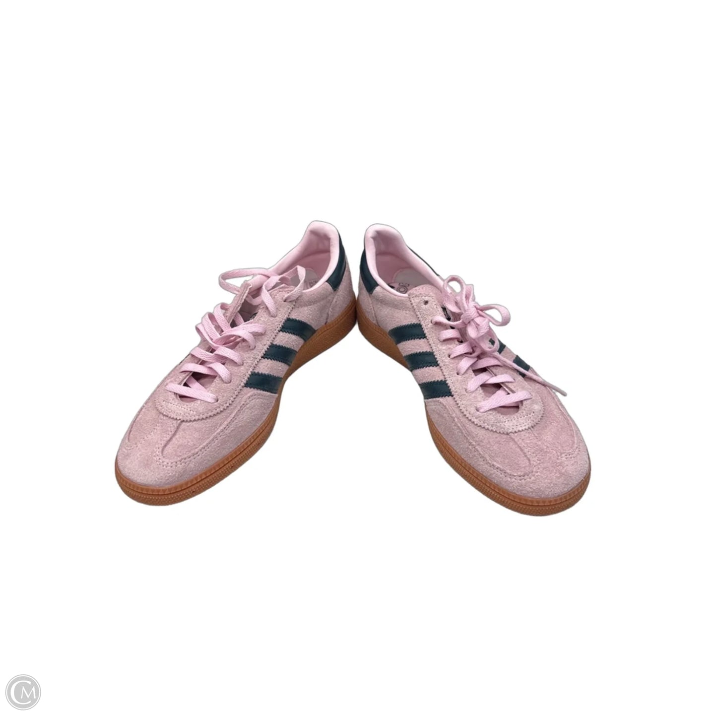 Shoes Sneakers By Adidas In Green & Pink, Size: 8