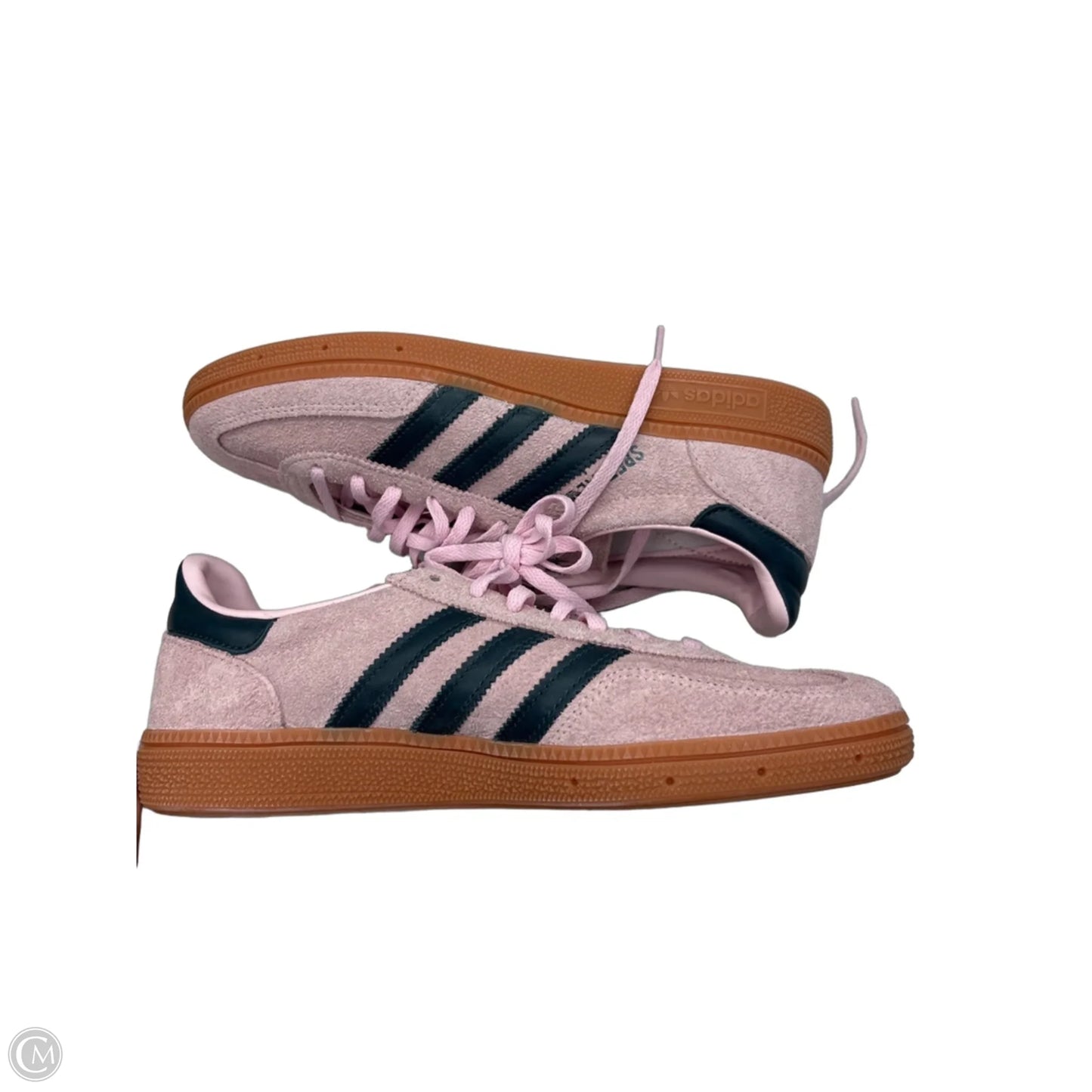 Shoes Sneakers By Adidas In Green & Pink, Size: 8
