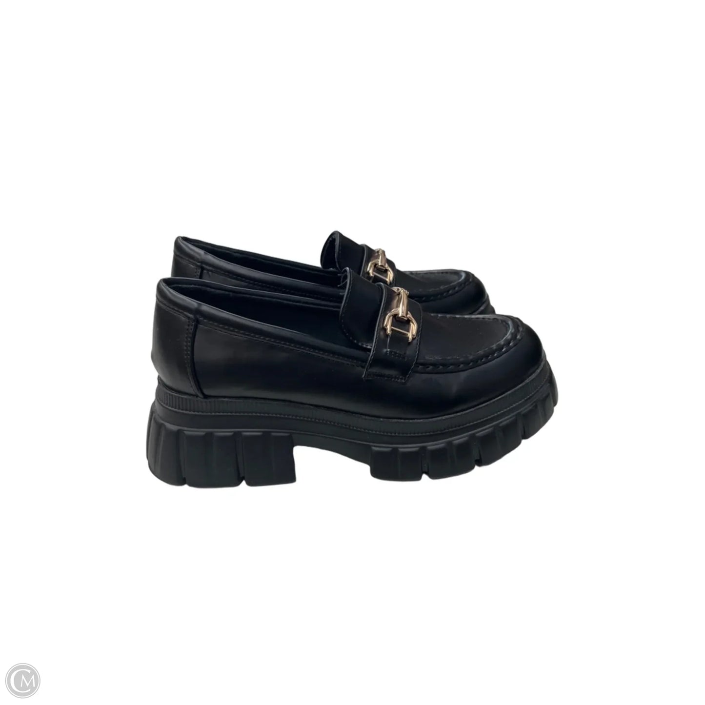 Shoes Heels Platform By Asos In Black, Size: 6