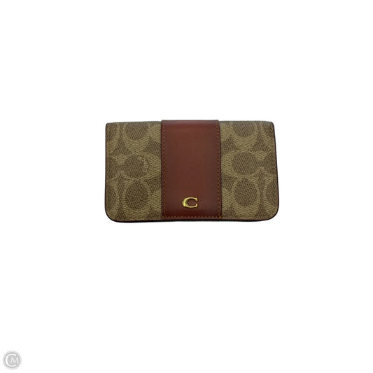 Wallet Designer By Coach, Size: Small