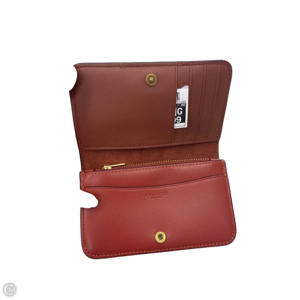 Wallet Designer By Coach, Size: Small