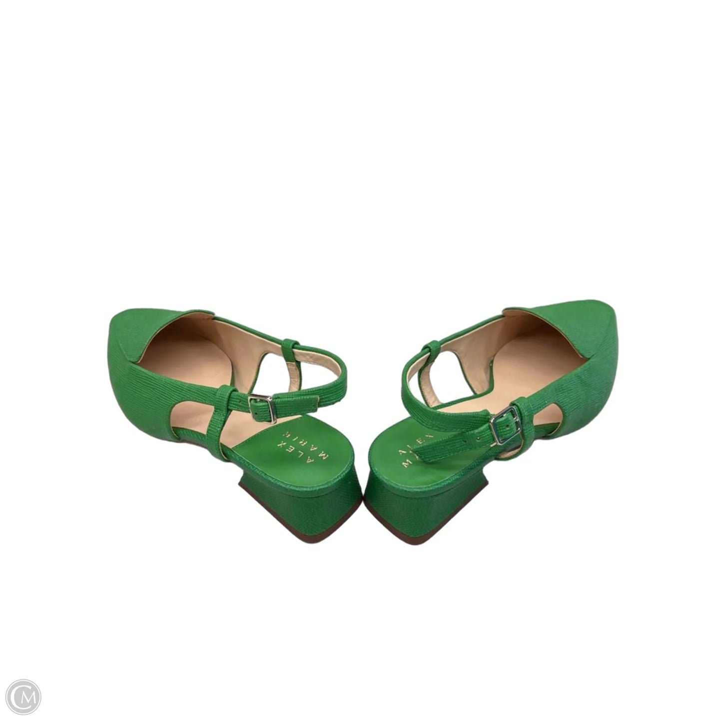 Shoes Flats By Alex Marie In Green, Size: 8.5
