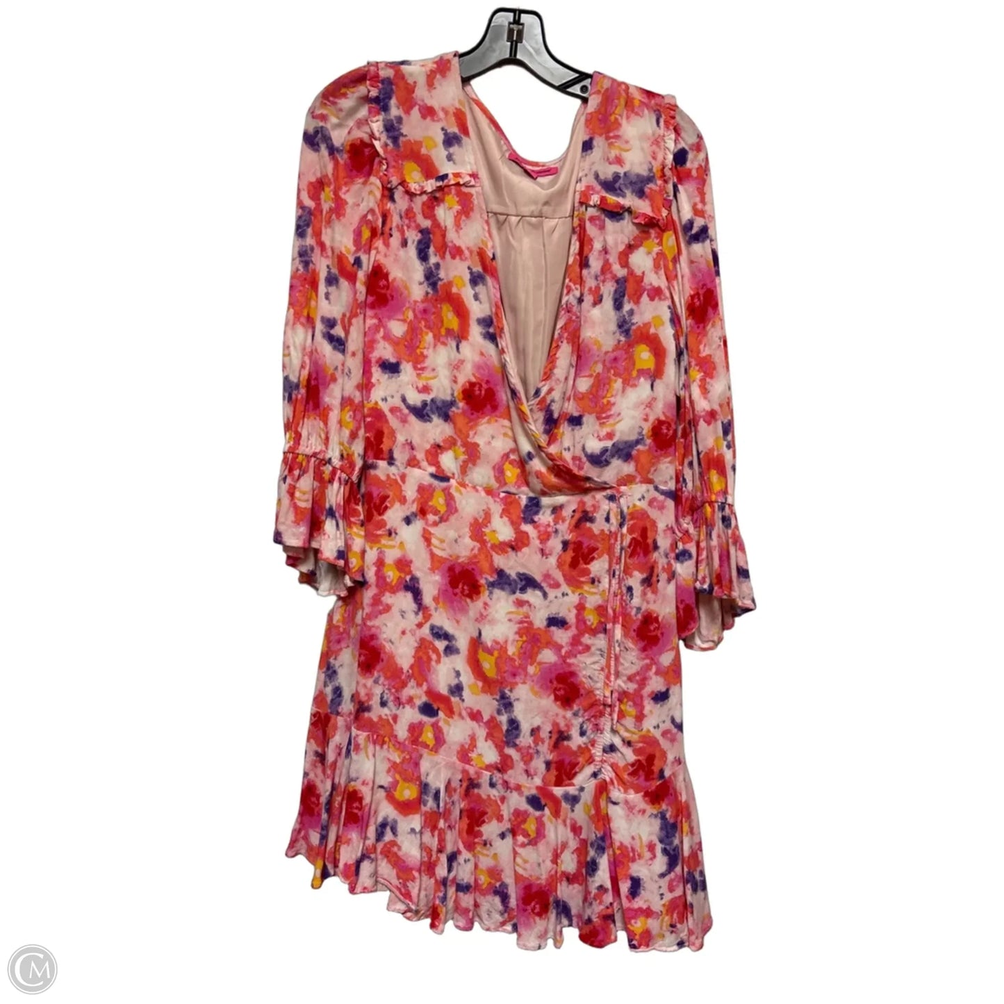 Dress Casual Short By Betsey Johnson In Pink & Purple, Size: Xl