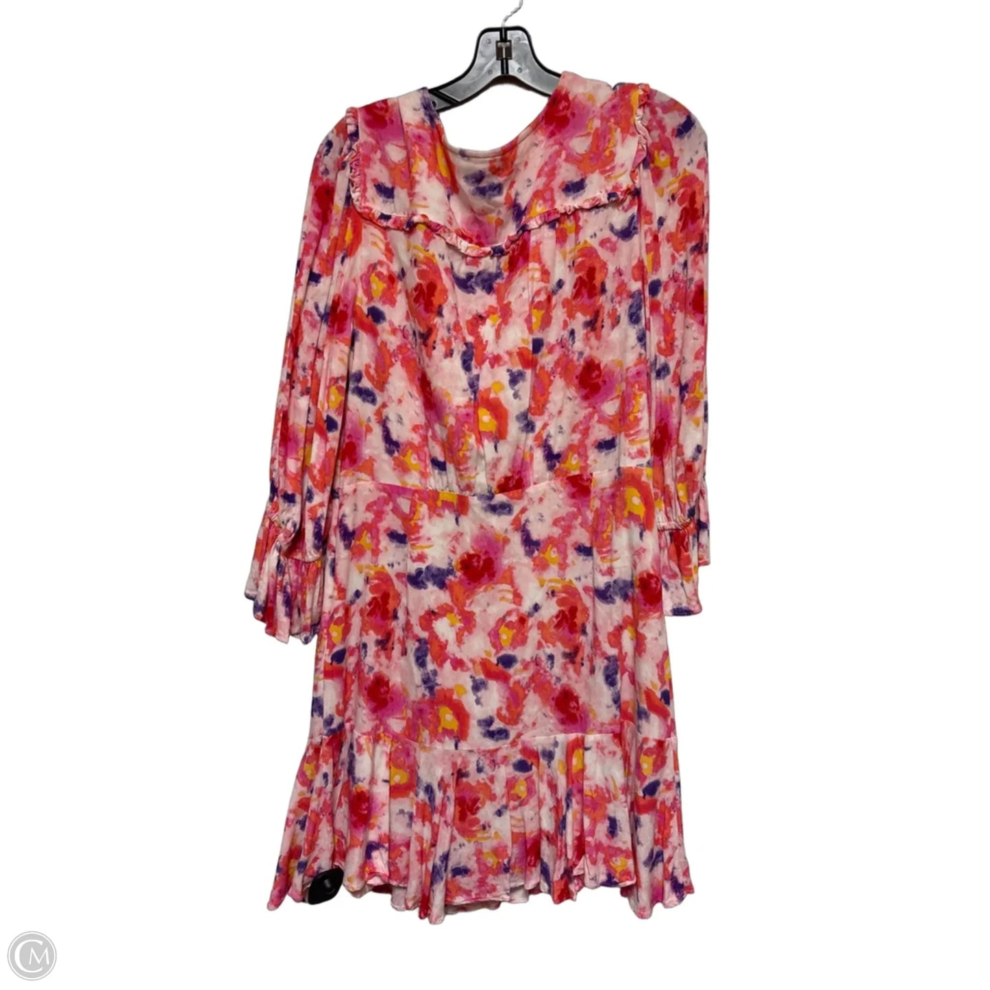 Dress Casual Short By Betsey Johnson In Pink & Purple, Size: Xl