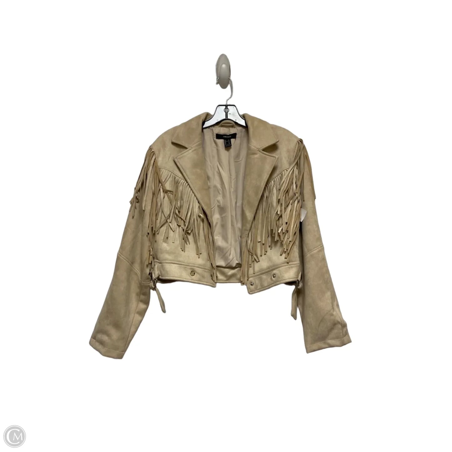 Jacket Other By Forever 21 In Tan, Size: M