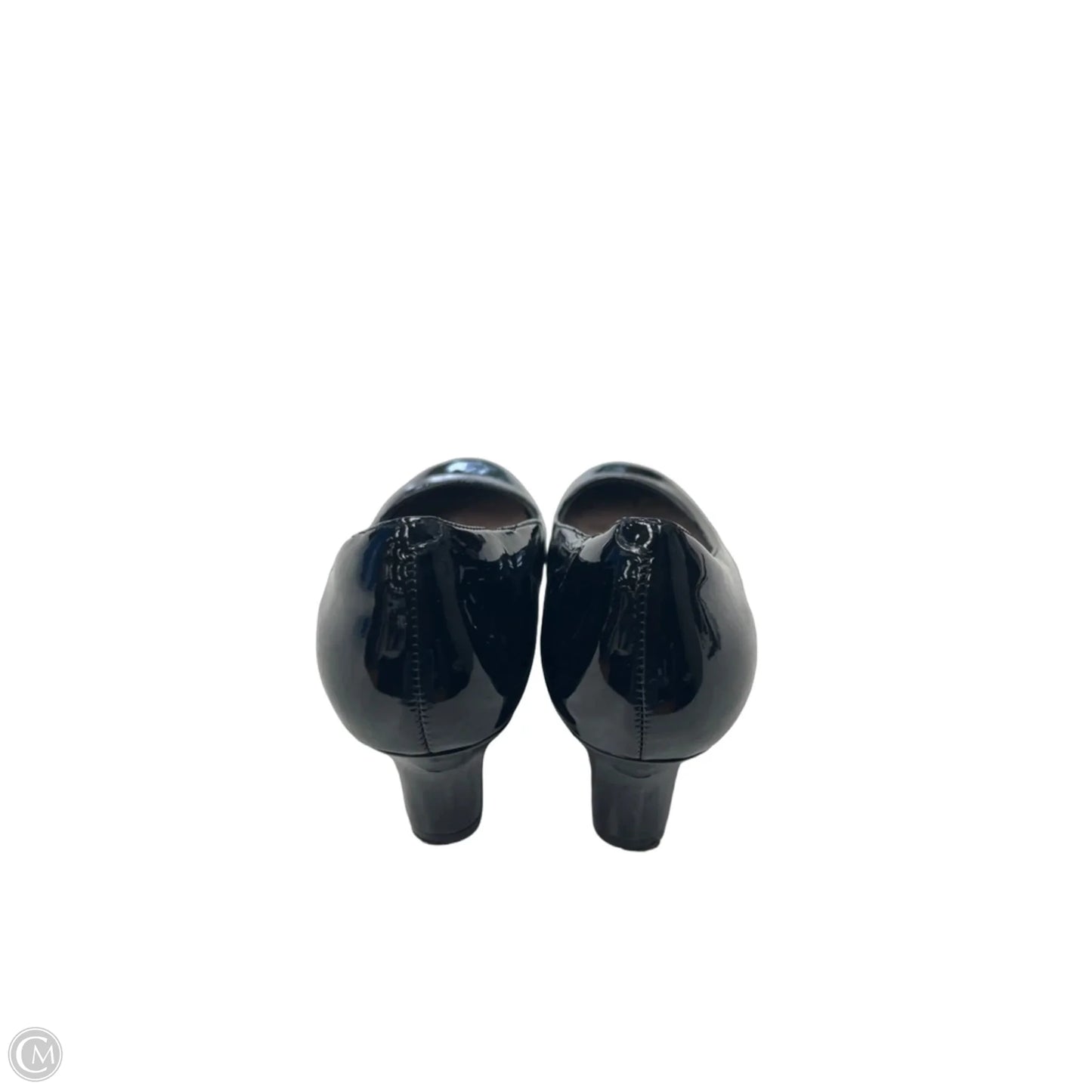 Shoes Heels Wedge By Clarks In Black, Size: 9