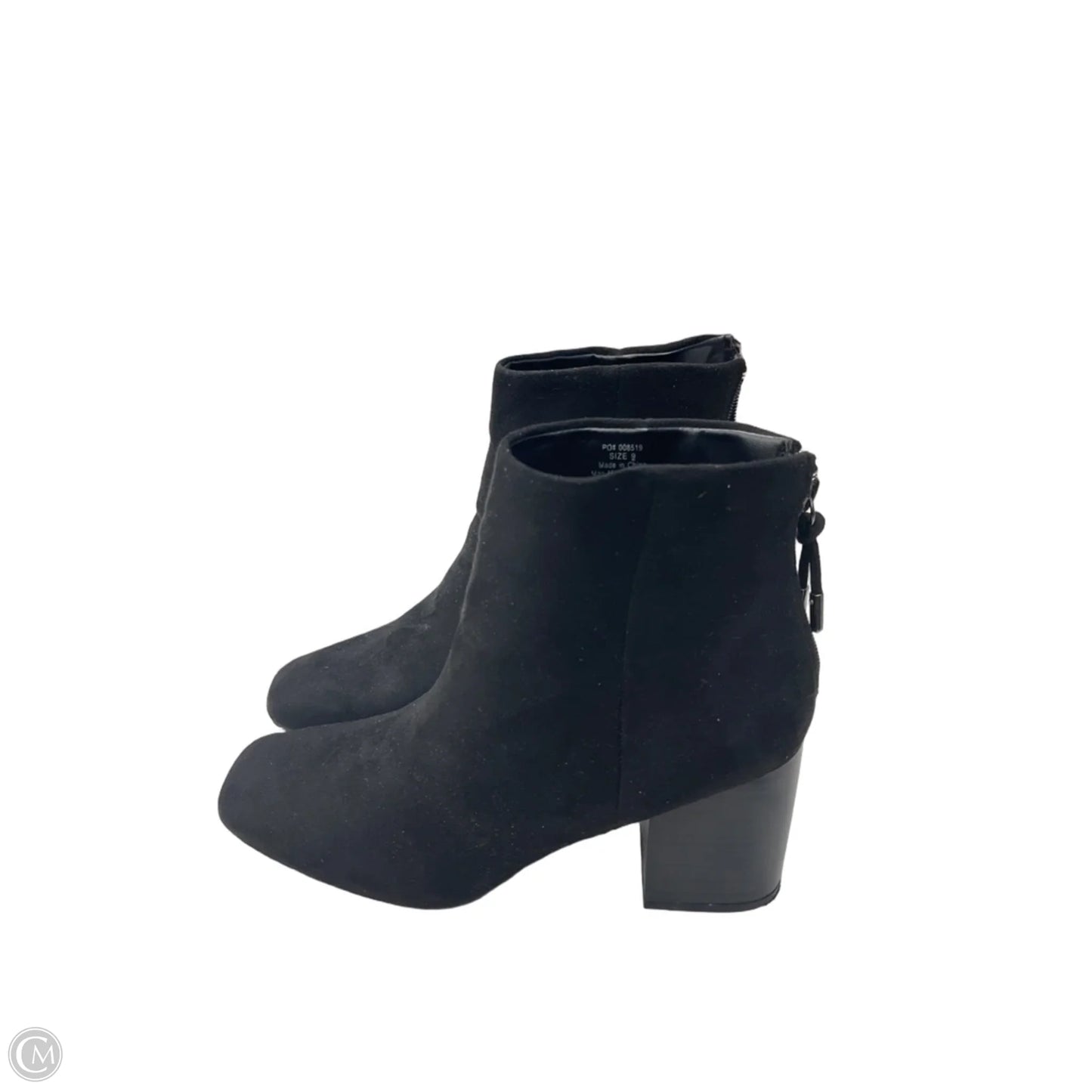 Boots Ankle Heels By Journee In Black, Size: 9