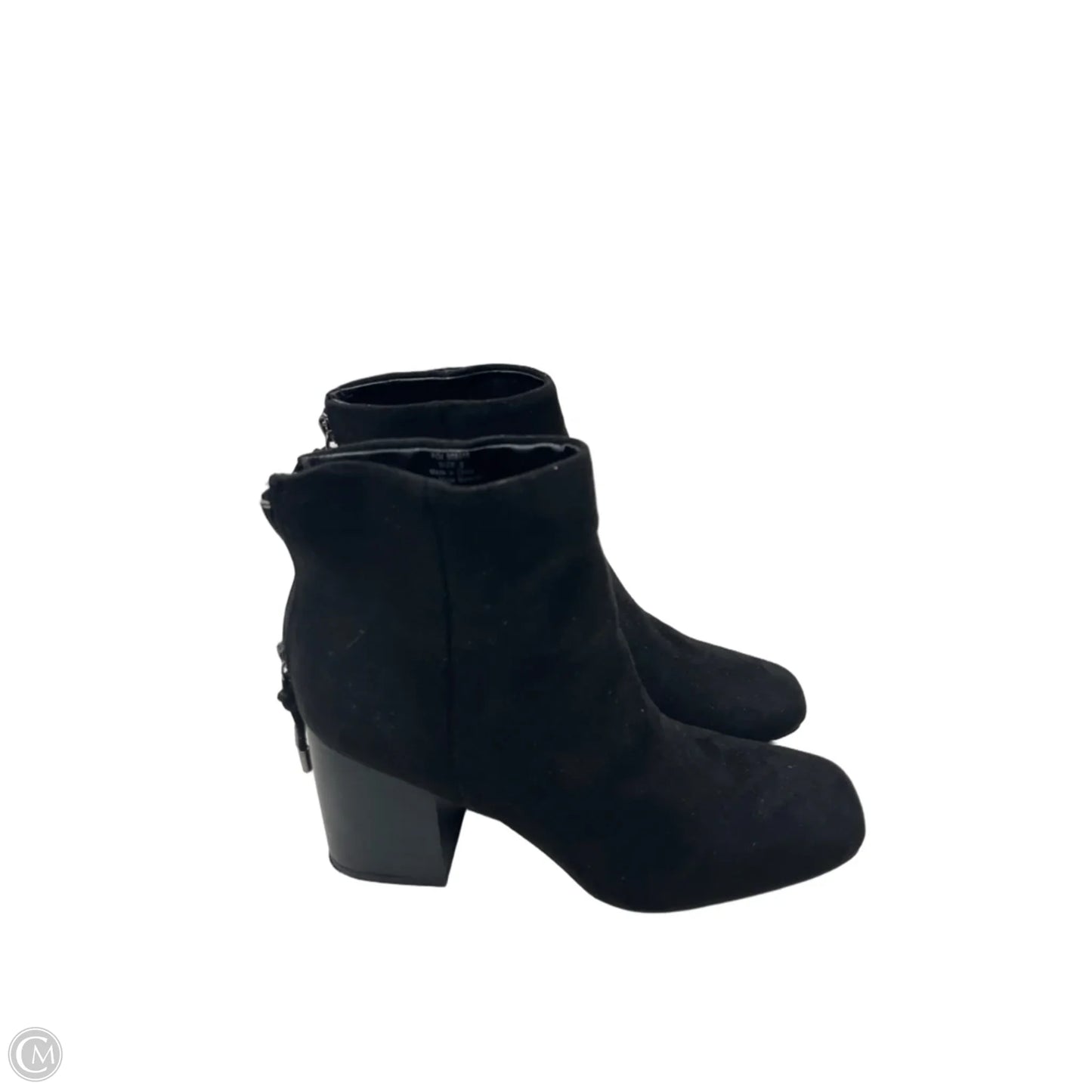 Boots Ankle Heels By Journee In Black, Size: 9