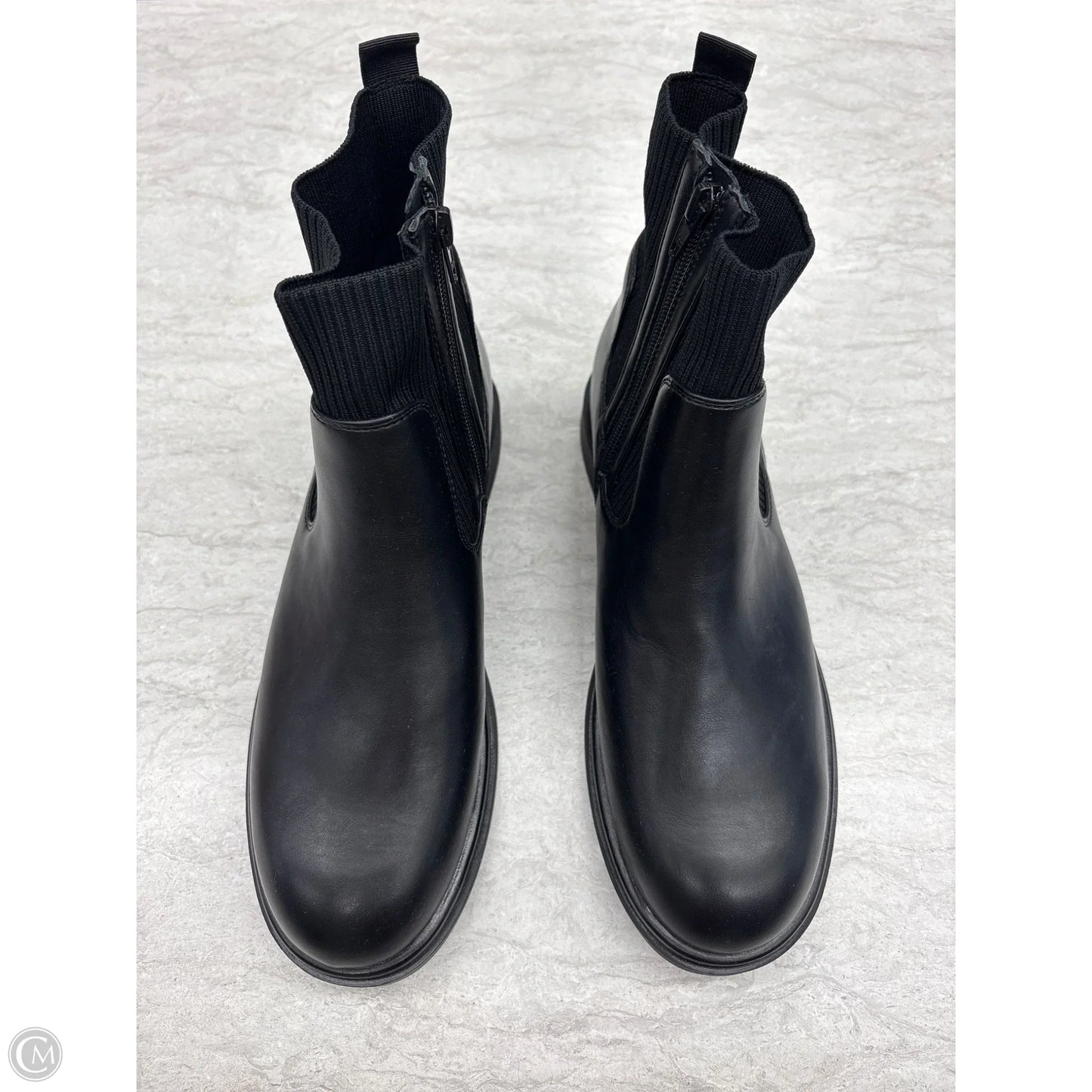 Boots Ankle Flats By No Boundaries In Black, Size: 11