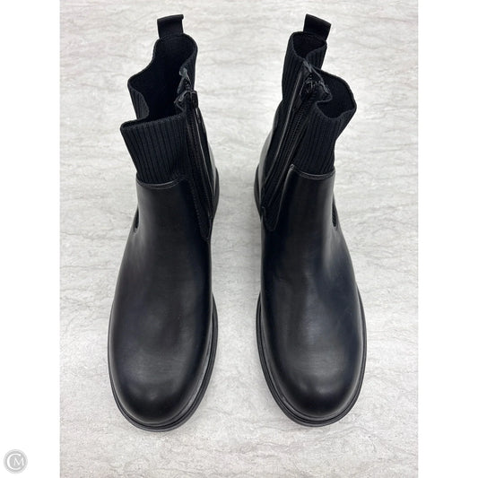 Boots Ankle Flats By No Boundaries In Black, Size: 11