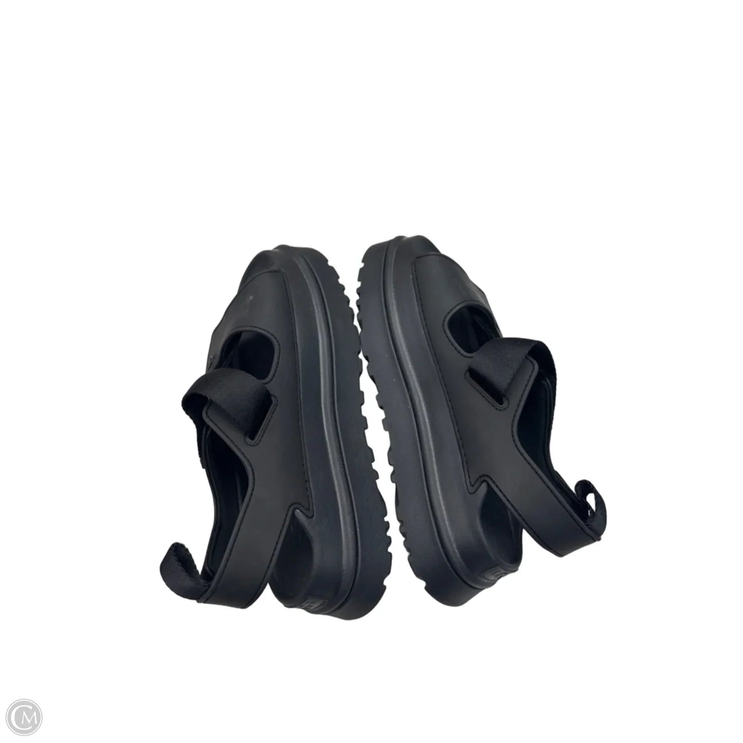 Sandals Designer By Ugg In Black, Size: 10