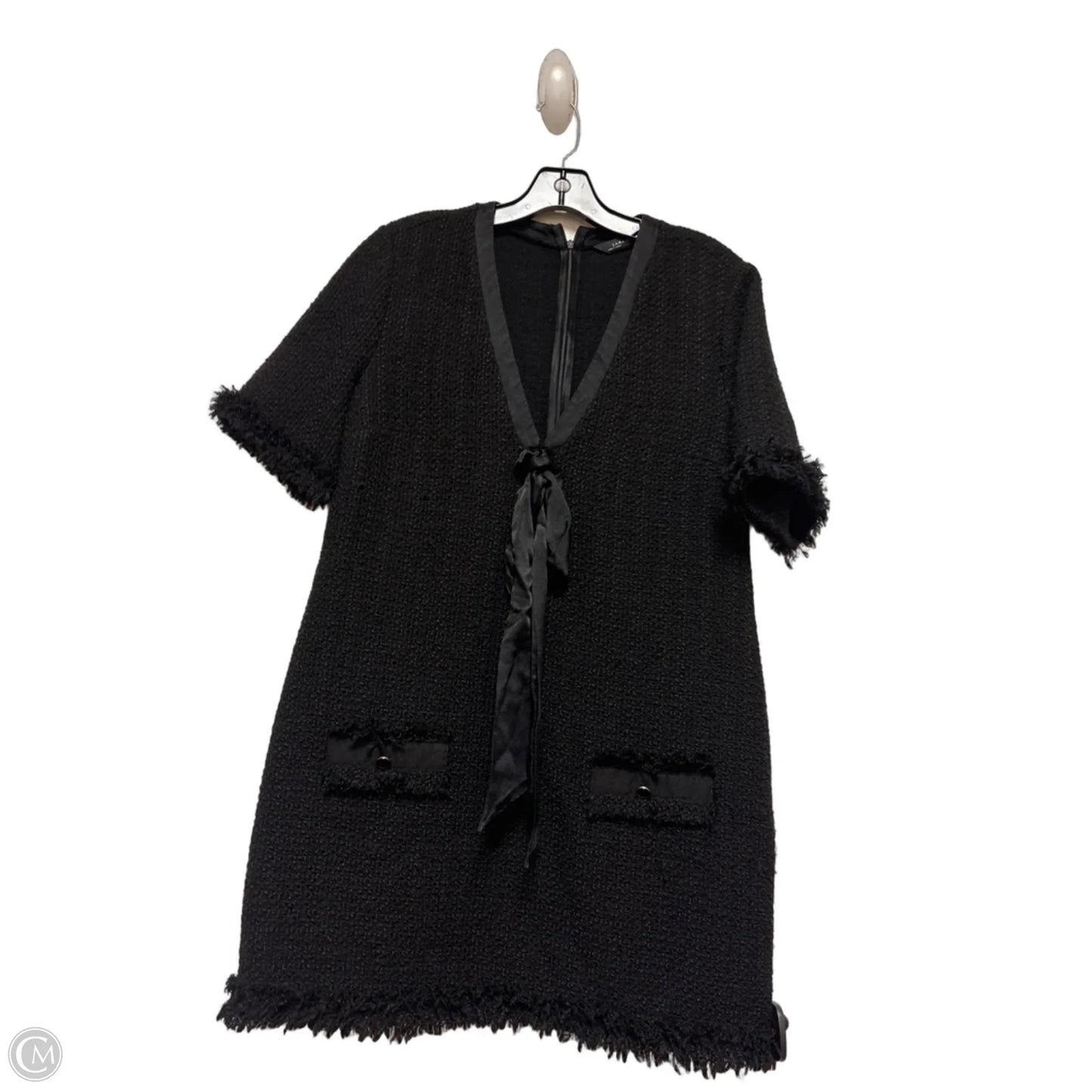 Dress Casual Short By Zara In Black, Size: M