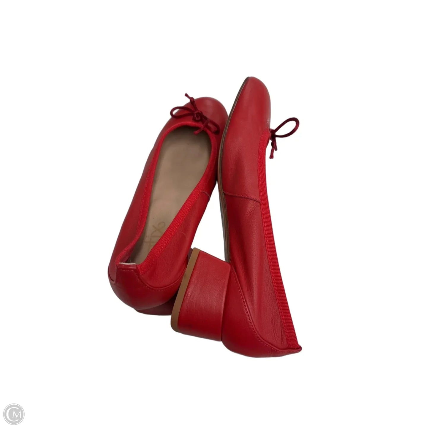 Shoes Heels Block By Clothes Mentor In Red, Size: 6