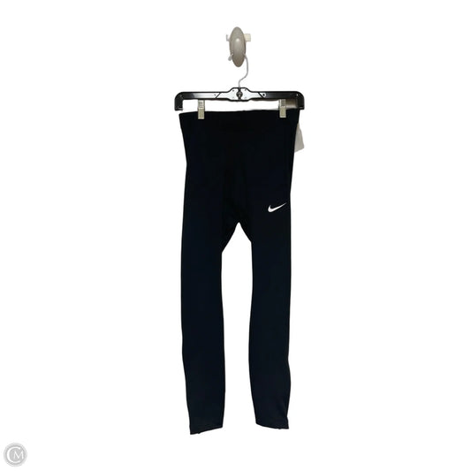 Athletic Leggings By Nike Apparel In Black, Size: Xs