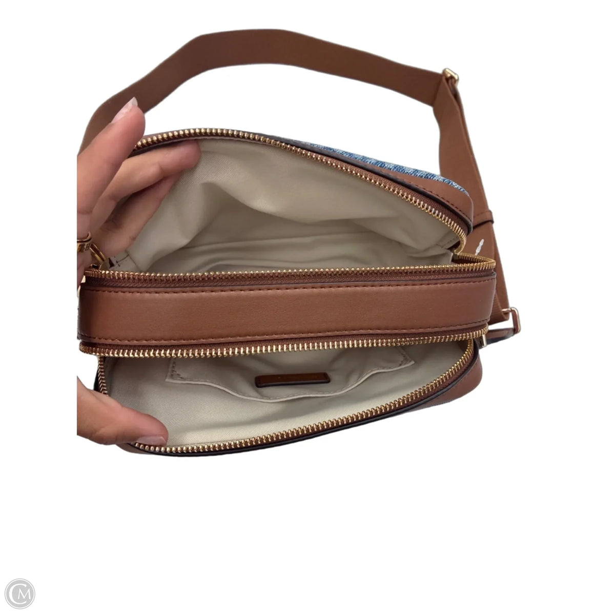 Crossbody Designer By Michael Kors, Size: Small