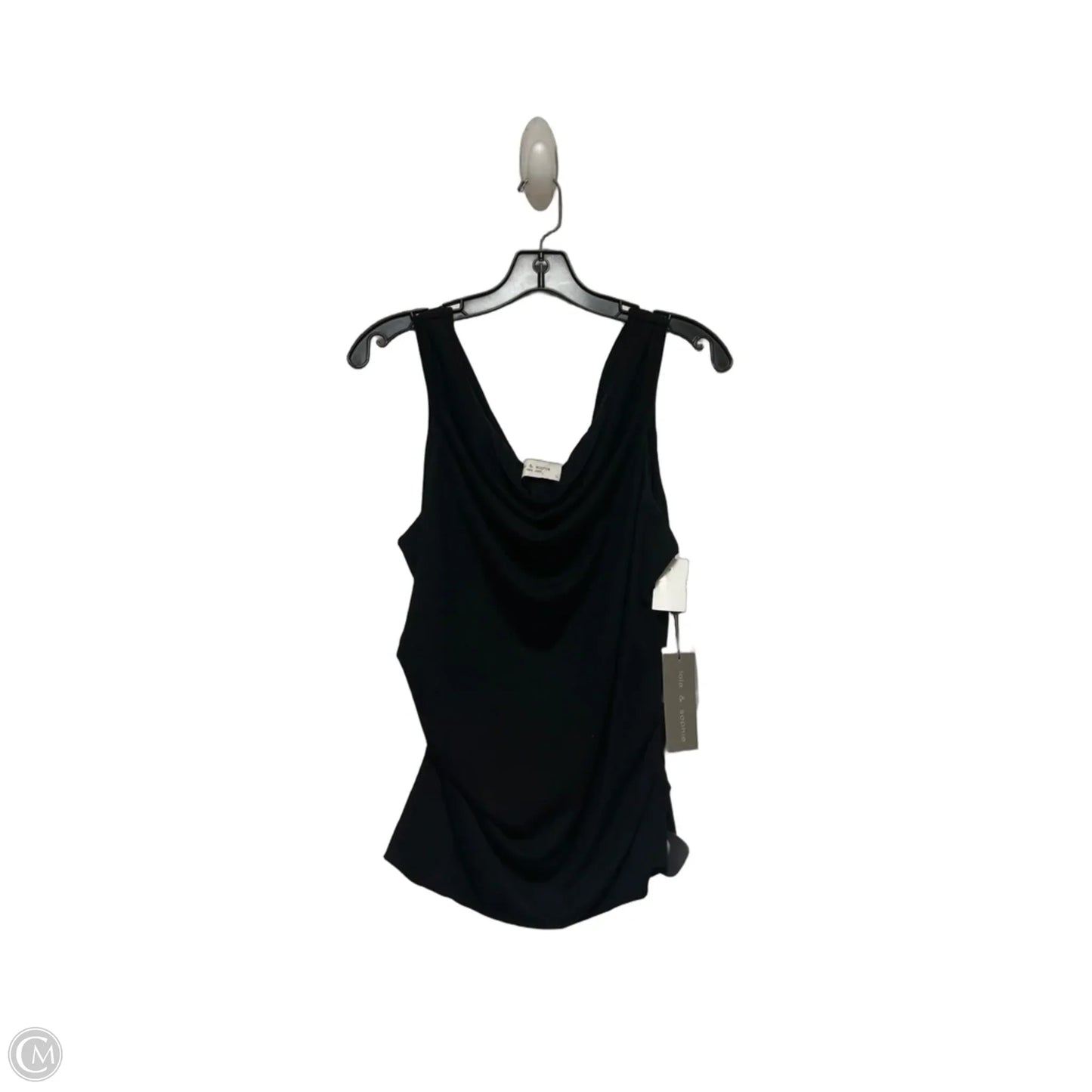 Top Sleeveless By Clothes Mentor In Black, Size: L