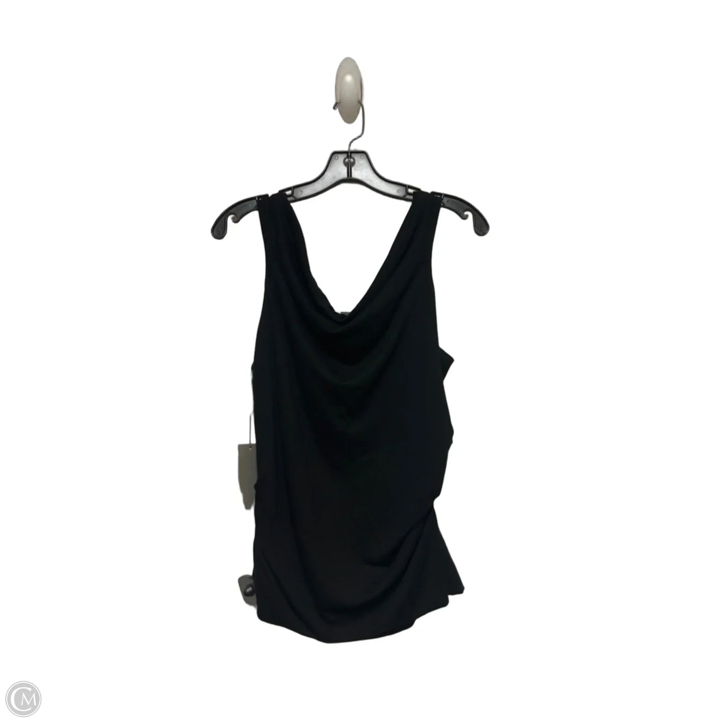 Top Sleeveless By Clothes Mentor In Black, Size: L