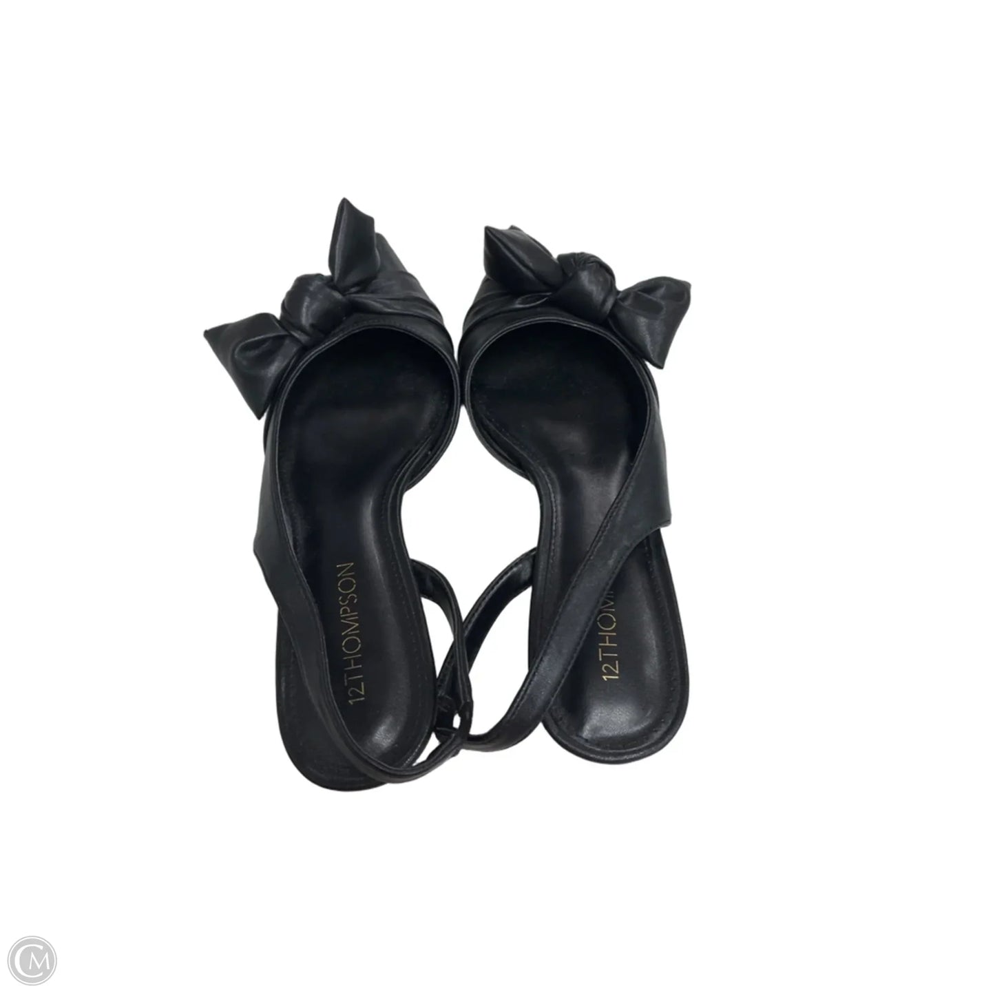 Shoes Heels Kitten By Clothes Mentor In Black, Size: 7.5