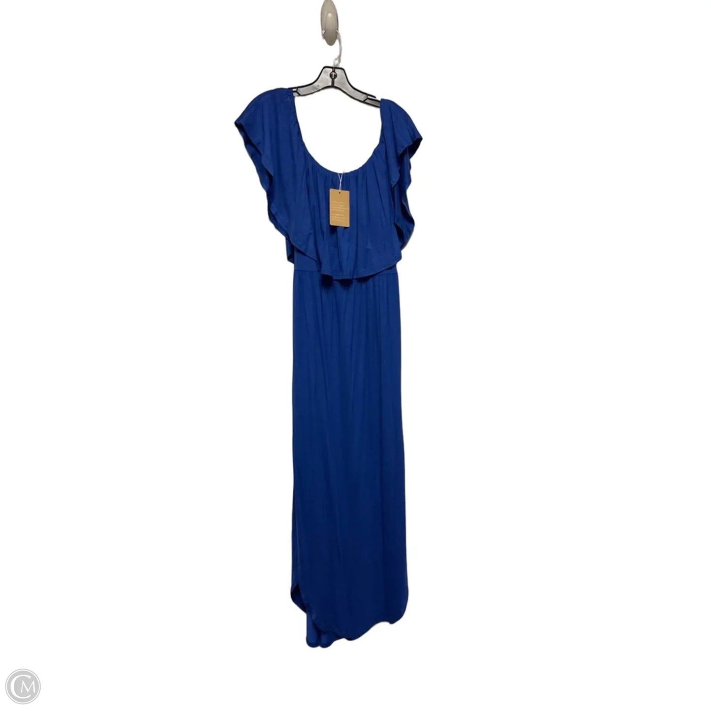 Dress Casual Maxi By Clothes Mentor In Blue, Size: Xl