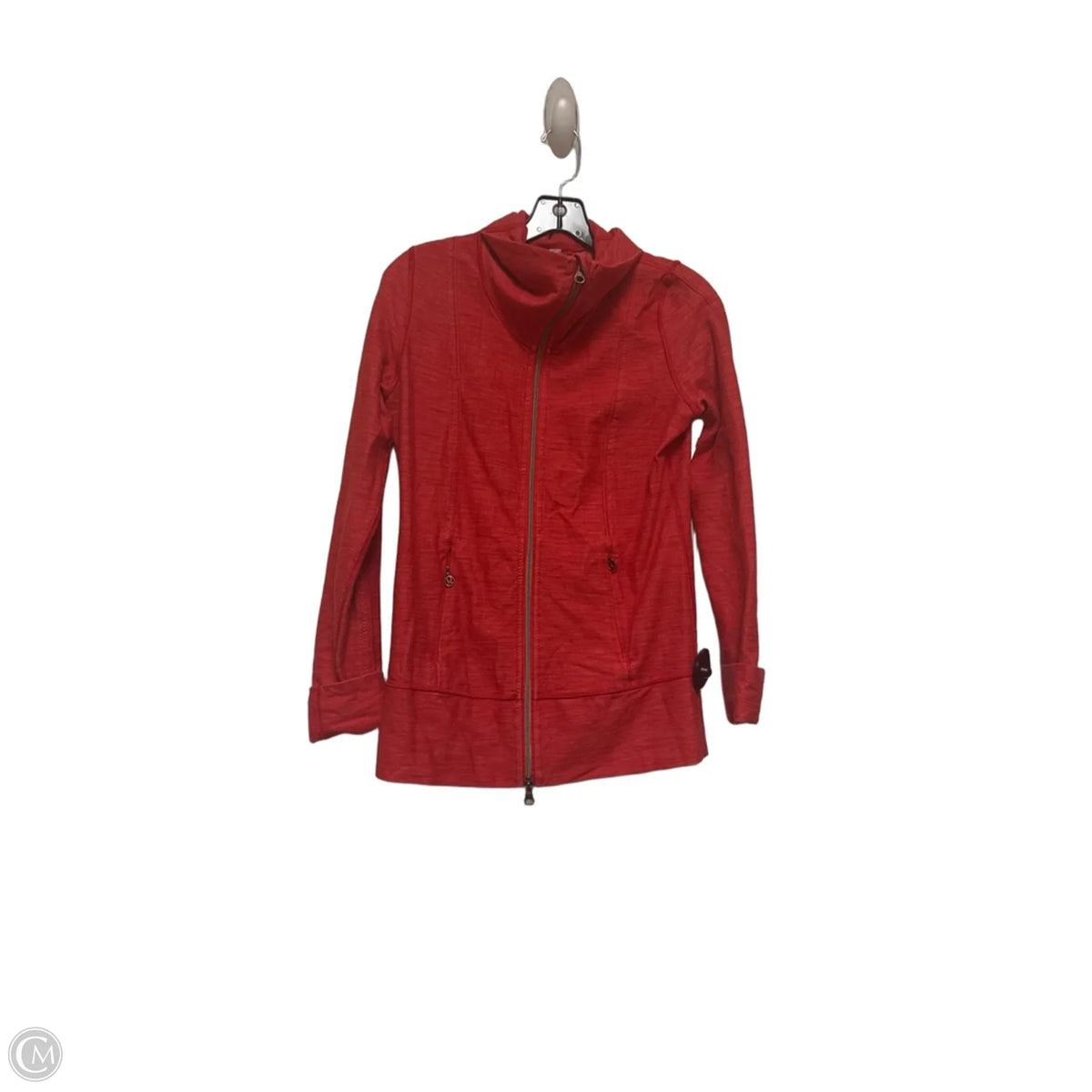 Athletic Jacket By Lululemon In Red, Size: 6