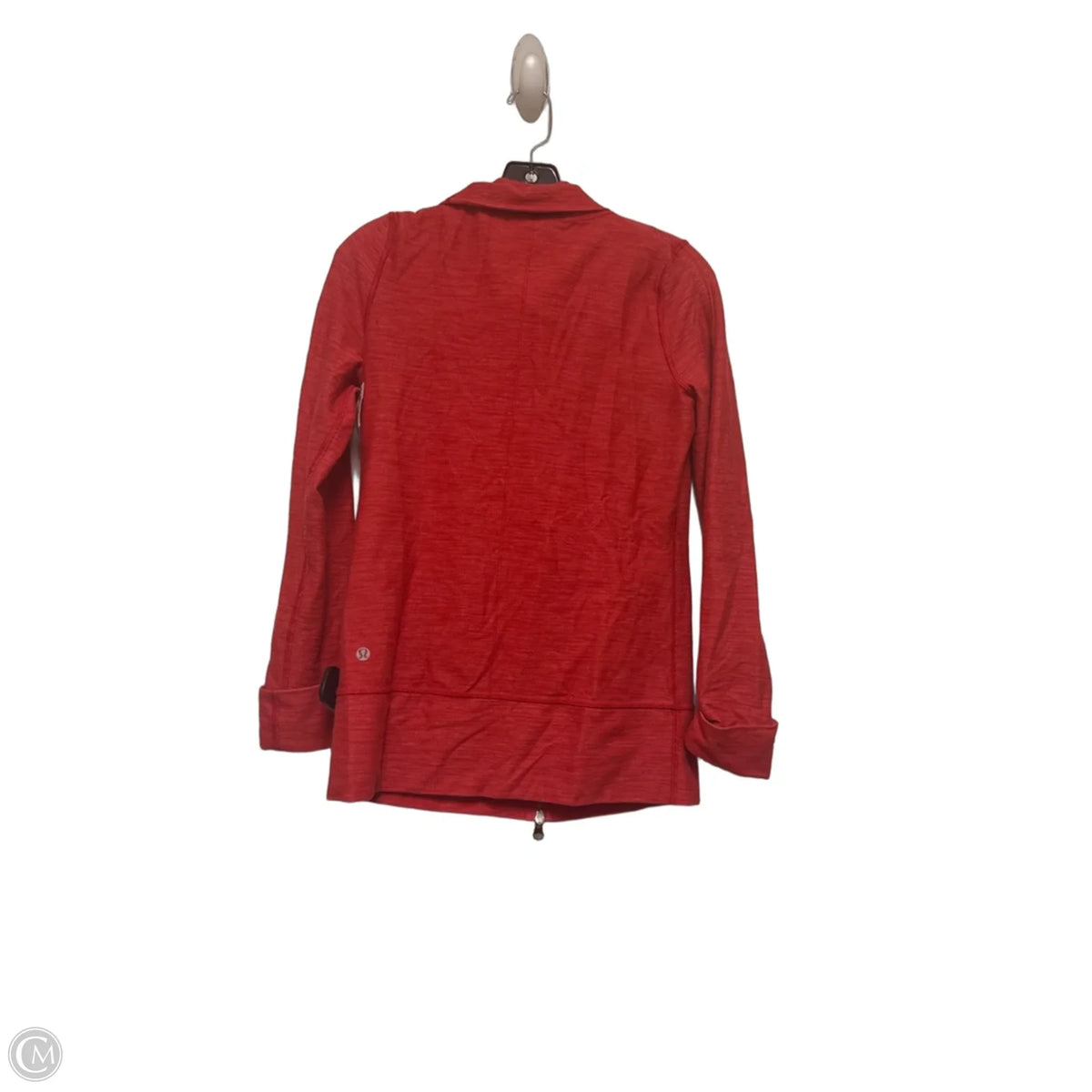 Athletic Jacket By Lululemon In Red, Size: 6