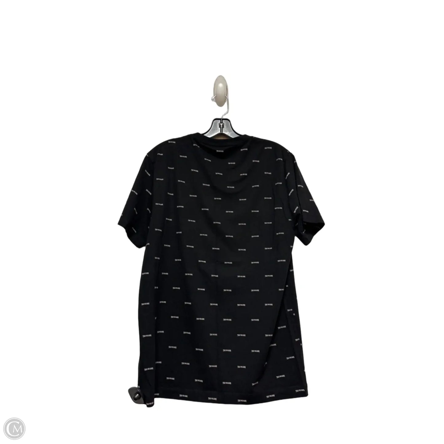 Top Short Sleeve Basic By True Religion In Black & White, Size: L