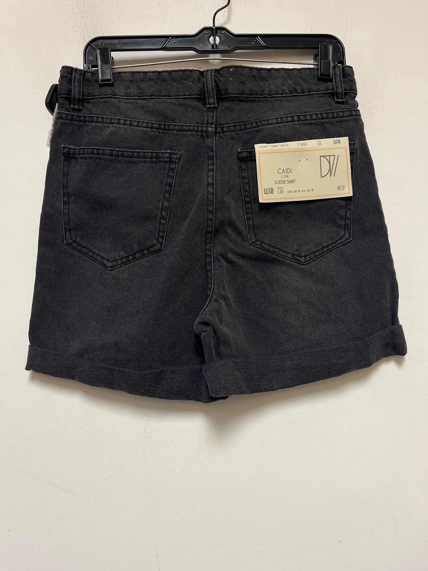 Black Denim Shorts Clothes Mentor, Size 6