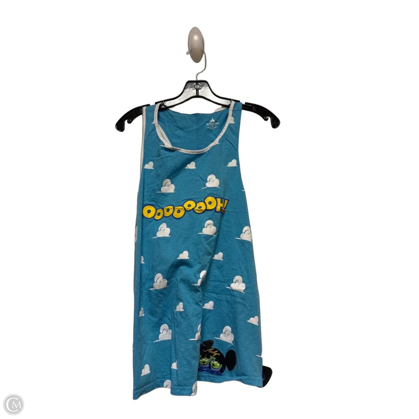 Tank Top By Disney Store In Blue & White, Size: Xl