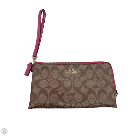 Wristlet Designer By Coach, Size: Medium