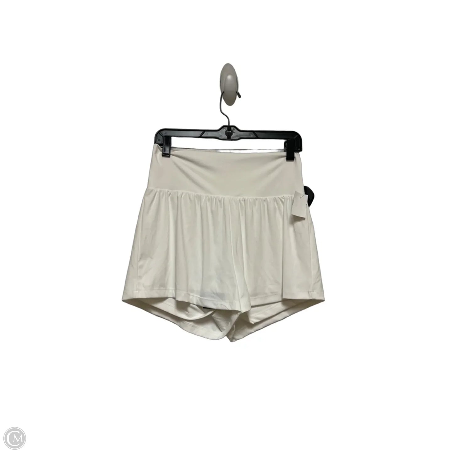 Athletic Shorts By Halara In White, Size: L