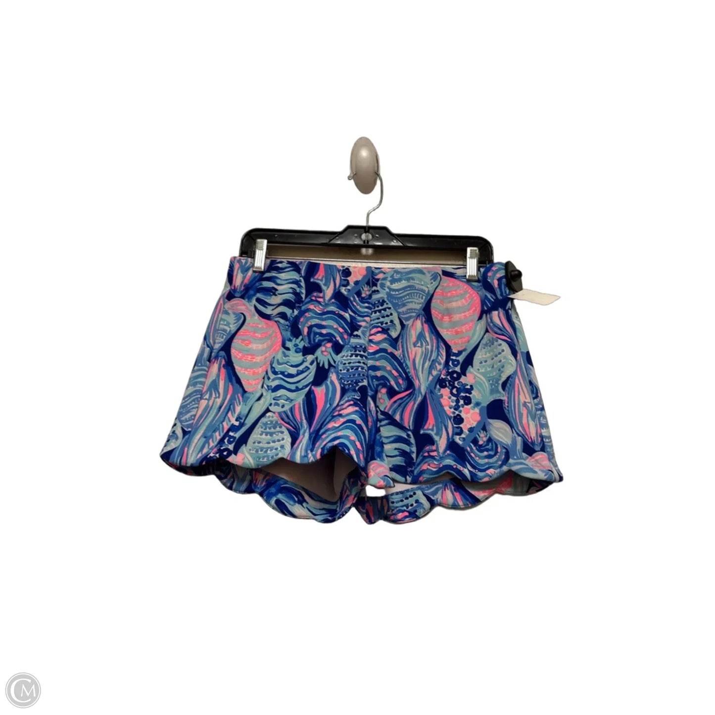 Shorts Designer By Lilly Pulitzer In Blue & Pink, Size: S