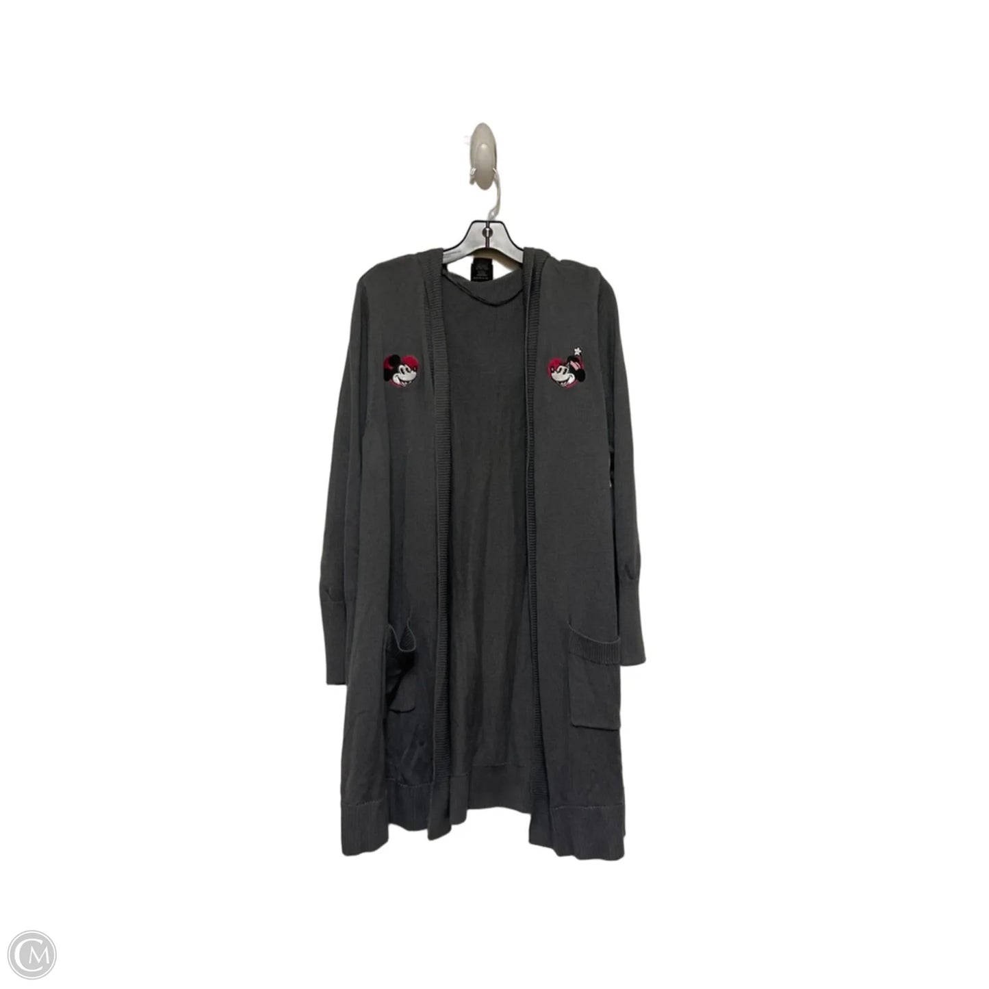 Cardigan By Disney In Grey, Size: 2x