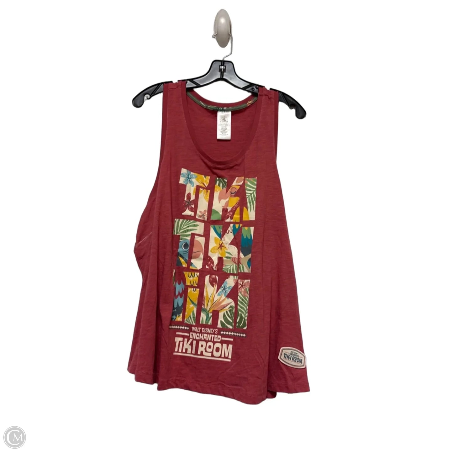 Top Sleeveless Basic By Disney Store In Red, Size: Xl