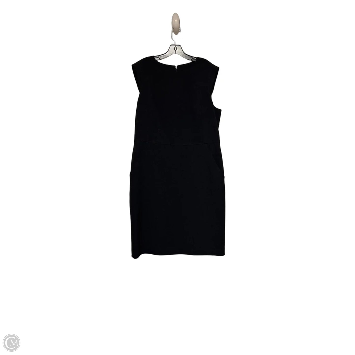 Dress Casual Midi By Anne Klein In Black, Size: Xl