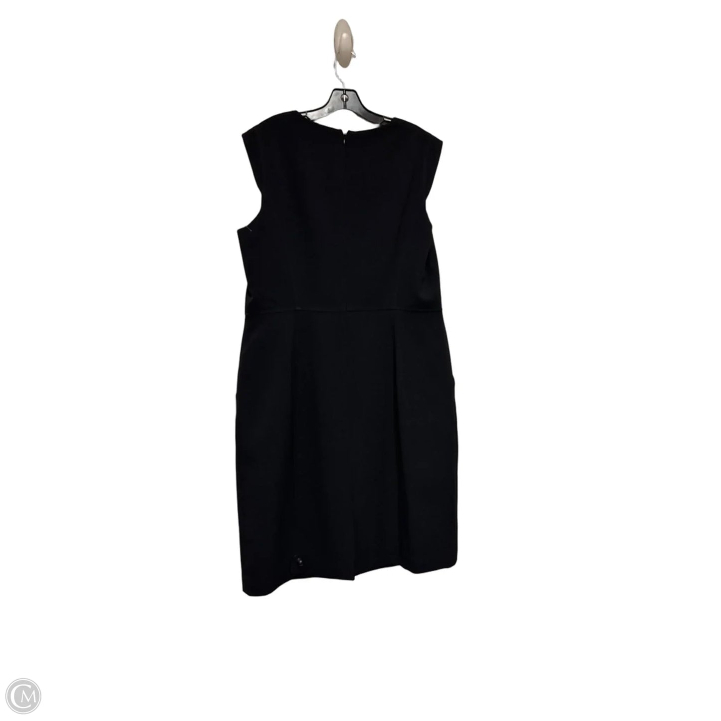 Dress Casual Midi By Anne Klein In Black, Size: Xl