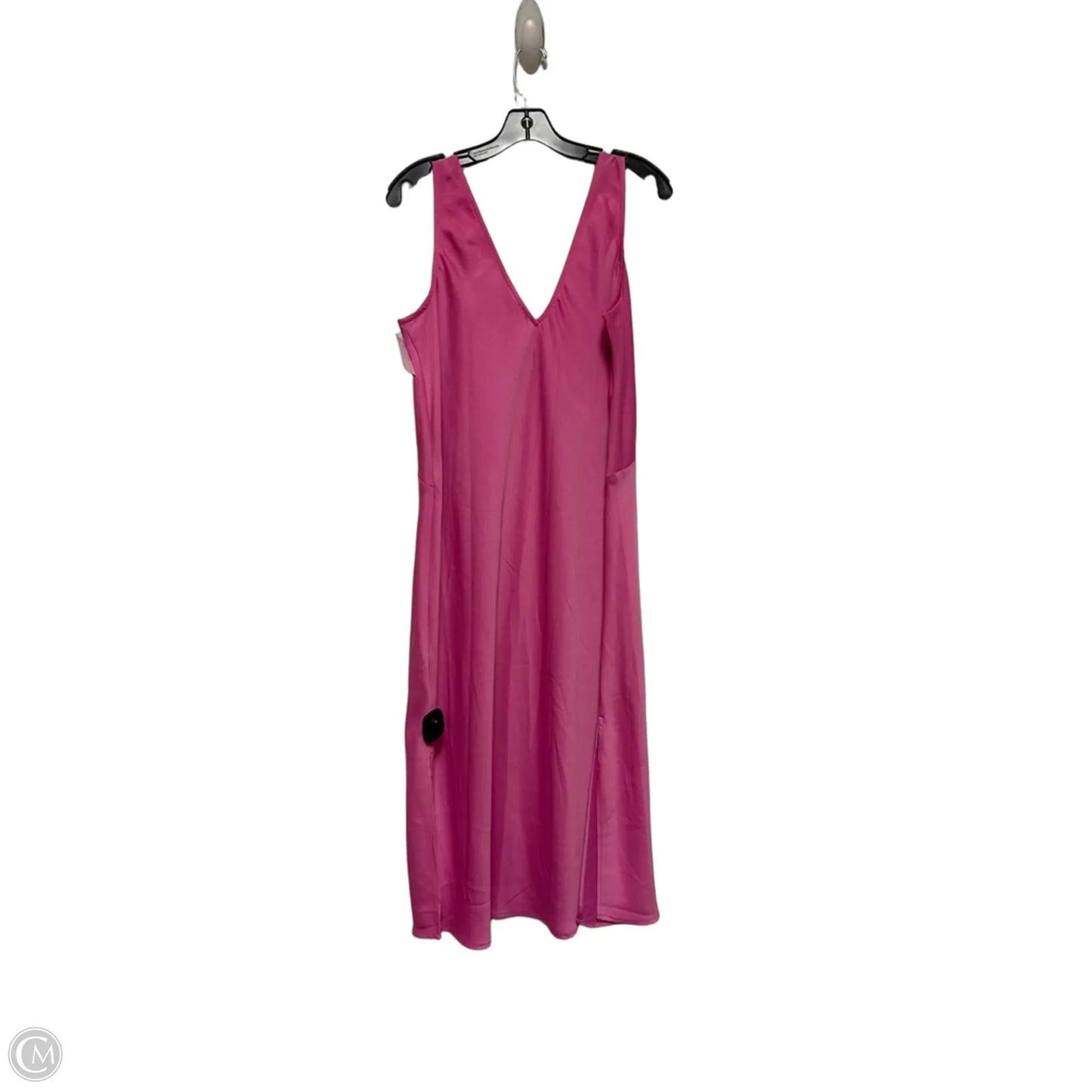 Dress Casual Midi By A New Day In Pink, Size: Xl