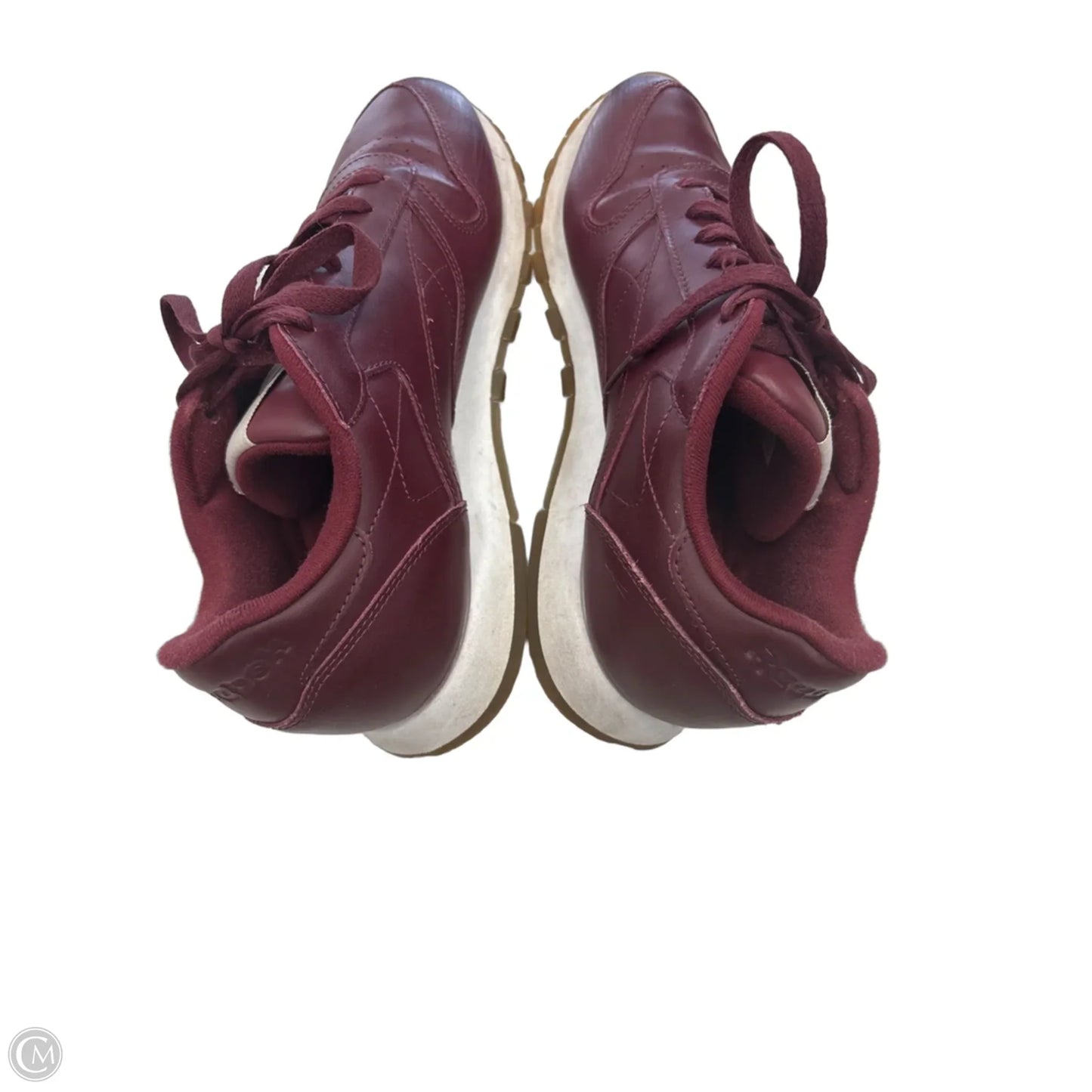 Shoes Athletic By Reebok In Maroon, Size: 9