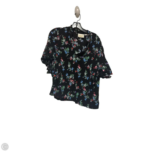 Top Short Sleeve By Maeve In Floral Print, Size: M