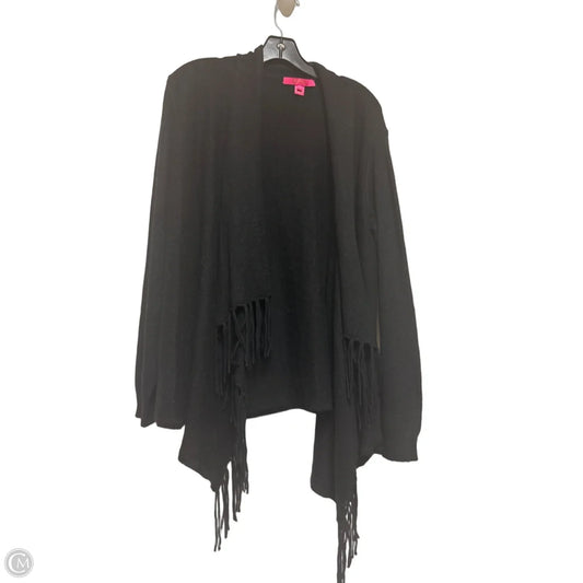 Cardigan Designer By Lilly Pulitzer In Black, Size: L